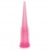 Иглы пластиковые конические Pink 20 (50 шт)