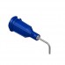 Наконечник дозатора 22 G X 1/2' BLUE BENT 90 DEG(QTY=50)