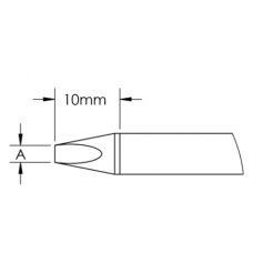 Картридж-наконечник GTC клин, 3.2X10.0MM, 40град