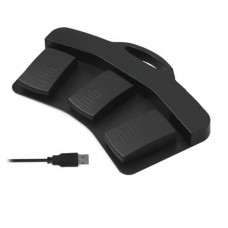 Ножная педаль, подключение по USB к ПК (3 педали)