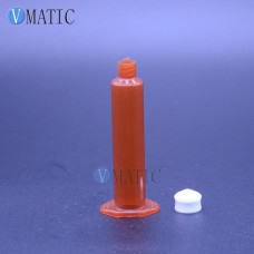 Шприц дозатора янтарный с белым поршнем VM 10cc (50шт)