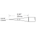 Картриджи-наконечники для CV/MX-PTZ, конус, 0.4х19мм (комплект) (замена PTTC-601)